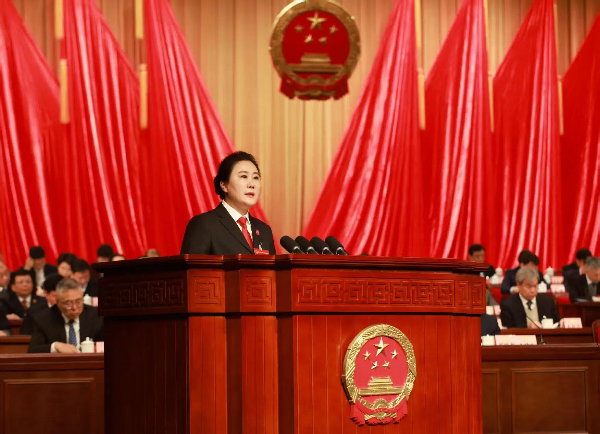 王静在新乡市第十四届人民代表大会第四次会议上作法院工作报告