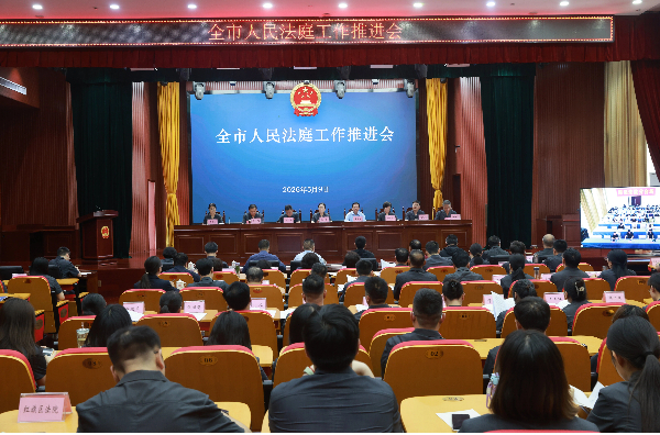 新乡中院召开全市人民法庭工作推进会